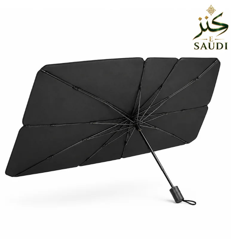 واقي شمس أمامي قابل للطي للسيارة من Kanz-E-Saudi