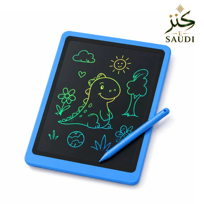 لوح كتابة ورسم إلكتروني LCD للأطفال من Kanz-E-Saudi