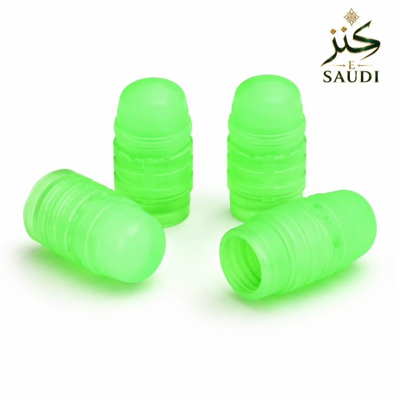 أغطية صمامات إطارات مضيئة للسيارات من Kanz-E-Saudi
