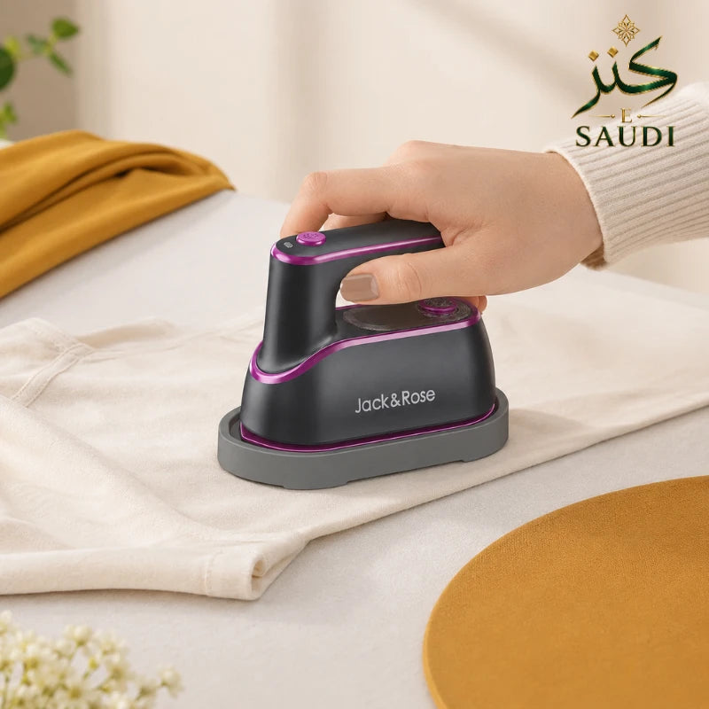 مكواة بخار محمولة وسريعة الاستخدام للملابس من Kanz-E-Saudi