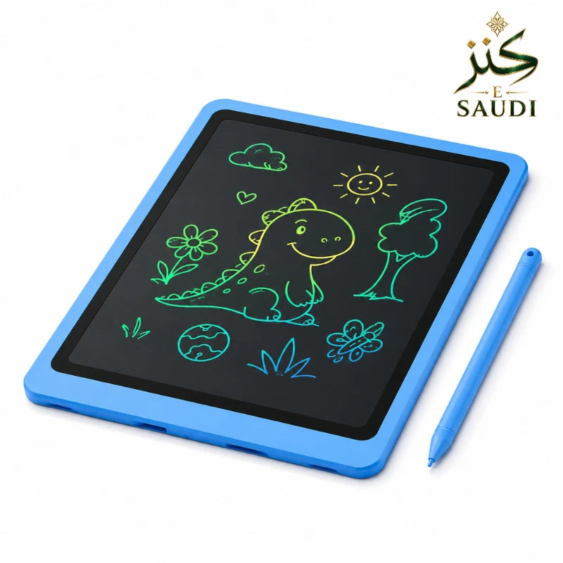 لوح كتابة LCD قابل لإعادة الاستخدام للأطفال من Kanz-E-Saudi